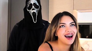 he made me SCREAM! big tits fucked in the kitchen