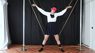 Every Time the Bell on Her Nipple Clip Rings, Her Pussy Throbs.