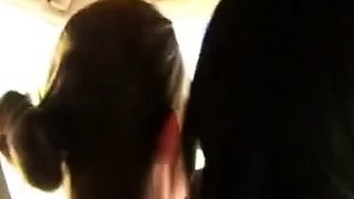 Car Webcam Fun with Pussy-Loving Lesbians