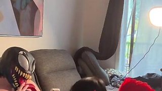 TRANSSEXUAL Olivia Takes Venom Man meat
