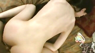 Emo Chick Lovey Cravesit Takes Two Sticky Loads