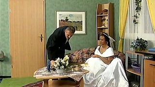 A Bride Is Being Pissed in All Variations