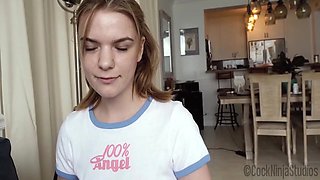 Hot Tiny Teen Ginger Step Daughter Fucks Step Dad So She Can Go Out With Her Friends Preview 6 Min - Cock Ninja, Dahlia Red And Emma Johnson