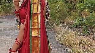 New Bride Look Stripping and Teasing