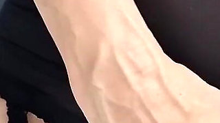 Wanilianna in kinky, glossy boots over seamed genuine nylon stockings