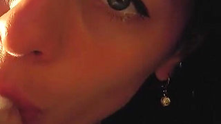 Amazing Blowjob on the Beach - Lots of Cum All Over My Face