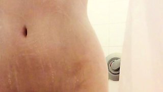 Amateur blondie solo anal masturbation