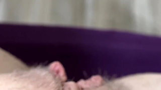 Busty Blonde Fingers Herself