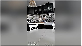 Fk2 - Redhead Milf Gets Ass Fucked Plain By Her Young Neighbor On The Kitchen Table