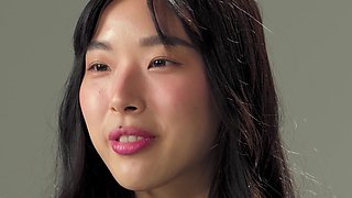 Korean stunner onanism to total ejaculation