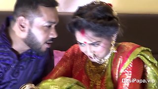 Honey Moon In Newly Married Indian Girl Sudipa Hardcore First Night Sex And Creampie