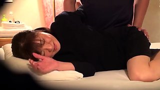Amateur Japanese wife massaged and fucked on hidden cam