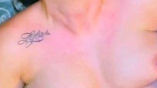 Amateur Cute Brunette Facial