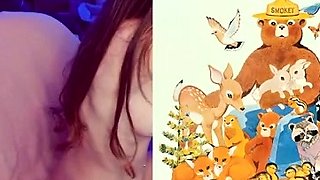 Beauty small tit amateur teen masturbating her shaved pussy