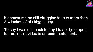 Finding a Home for My Huge Monster Cock Strapon - Femdom Anal Slave