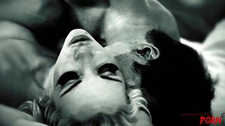 Sucks And Rides A Massive White Dick With Blonde Bombshell