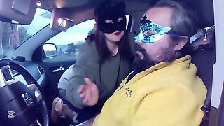 Face slapping in the Car