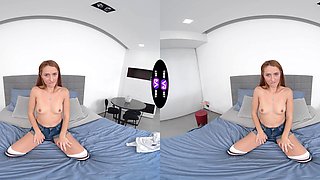 Redheaded Lucianna Luci in HD VR pleasure session