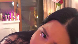 Sloppy Blow Job Before Going Out to Dinner