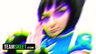 Cosplay princess likes dong in her narrow butt feat. Keira Croft - teens enjoy assfucking