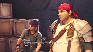 Tifa shows off her curves while wandering around totally nude in this FF7 walkthrough