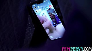 Gigantic bumpers curvaceous COUGAR step-mom just cant say no to stepsons giant spear