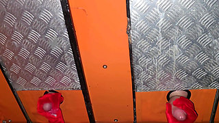 Gloryhole Christmas Gangbang