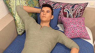 Ample natural bust and curves galore in this ecchi adventure