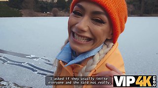 Charlie Dean, Falco White & Veronica Leal swap partners for a wild lake swing