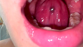 Mouth Tour No Makeup Teeth Tongue Uvula Tonsils Check