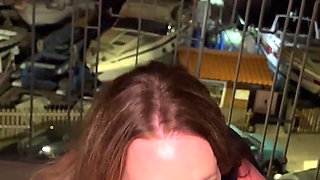 My First Time Swallowing on Camera. in a Little Marina on the Amalfi Coast.