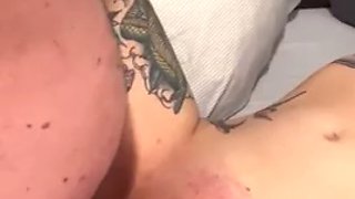 Wife shows cute little ass and gets bread