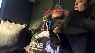 Cute Redhead Close up Fingering on webcam