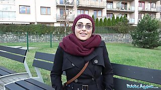 Public Agent featuring Yasmeena's sex for cash clip