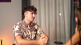 My Boyfriend Watches Me Get Fucked Hard By Another Man - First Time Hotwife Cuckold Story