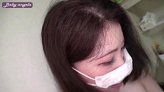 Elegant Quiet Wife. F Cup Droop Bust and Unexpectedly Sensual Tongue Tease - Part1