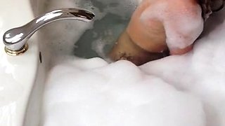 Curly Blonde Teen Records Solo Dildo Masturbation More at