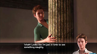 Arabic women wear lingree sharing bed with stepson