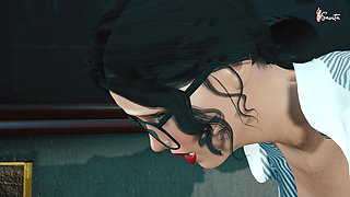 Busty Desi Teacher's Forbidden Lesson: Student Fucks Her Wet Pussy