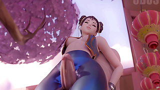 Street Fighter Compilation - Best of Chun-Li Part 1 2023 (Animations with Sounds)