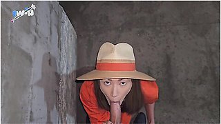 Nastystuf Girl In Stranger Girl In A Hat Sucked On The Street And Invited Her To Her Home To Fuck Her In All Holes