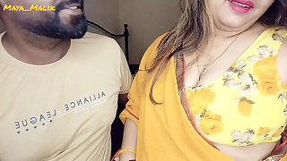 Maya Malik Hindi Roleplay Part 2: Boss Ki Ghar Mein Chubby Wife Ko Choda