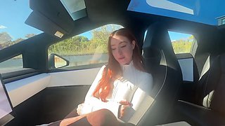 Taking My Best Friends Girlfriends Virginity- Creamy Car Sex