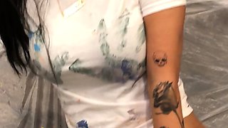 Hot asian teen solo