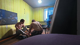 Behind the scenes, uncut. We're building a new sex bed