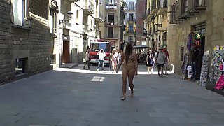 Busty amateur blonde banged in public outdoor