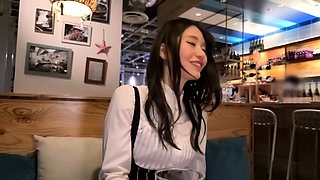 Japanese teen blowjob with creamy mustache