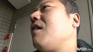 JAV888 Hot JAV slut gets fucked by an older man