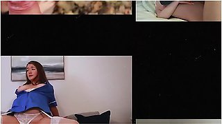 Emo Schoolgirl Makes Herself Cum Hard With Lana Harding