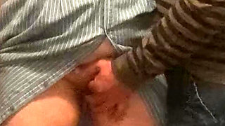 Rundom Slut Babe Gets Fingering From Old Man